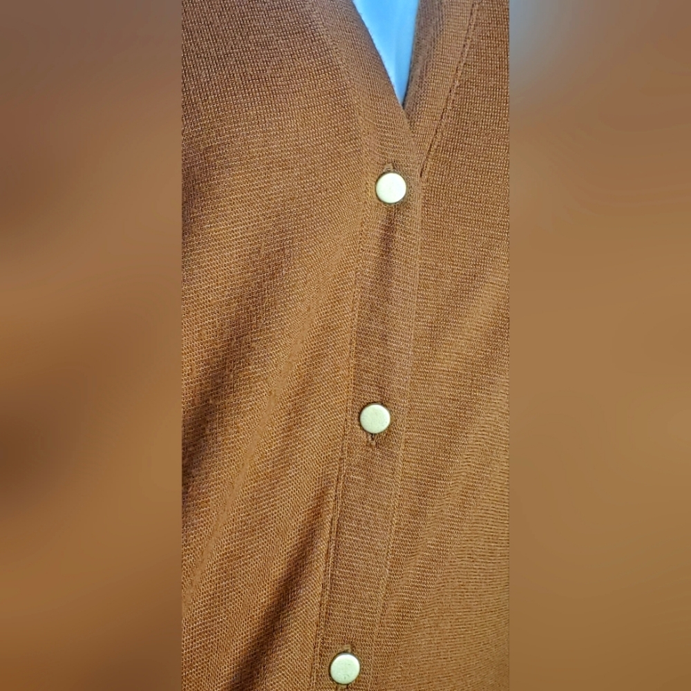 Worthington Size M Blouse Button Down Long Sleeves - Picture 9 of 11